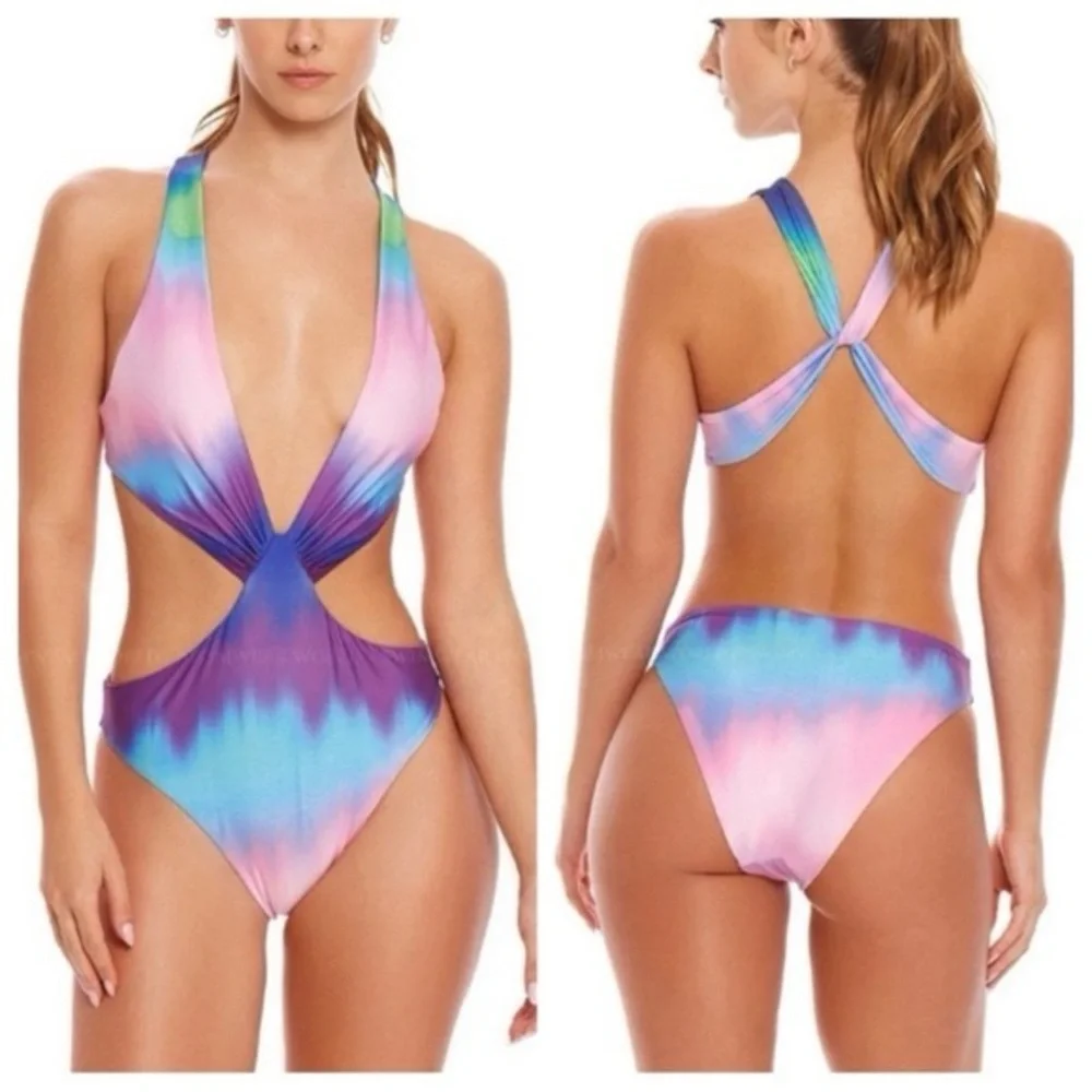 Agua Bendita Vini One-Piece' swimsuit. Size Small. NWT - Picture 1 of 3